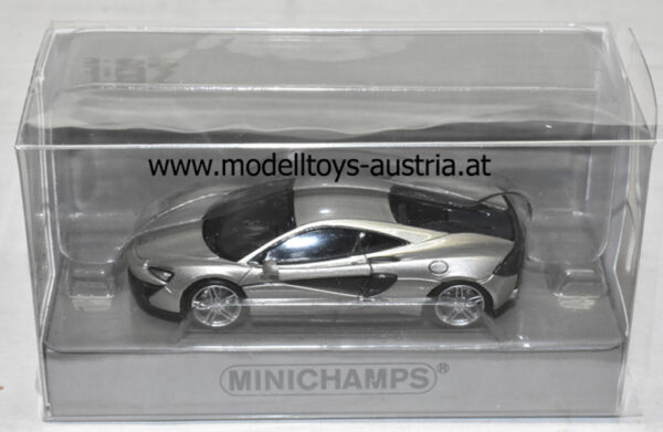McLaren 570 S Coupe silber metallik 1:87 HO