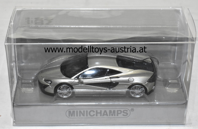 McLaren 570 S Coupe silber metallik 1:87 HO