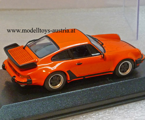 Porsche 911 930 Coupe Turbo G Modell 3.3 1978 - 1989 orange 1:43