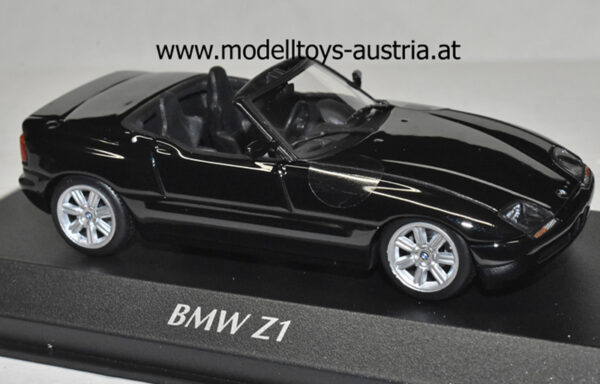 BMW Z1 Cabrio 1988 - 1991 schwarz 1:43