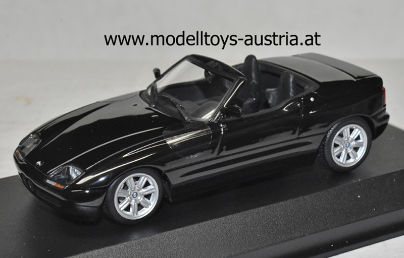 BMW Z1 Cabrio 1988 - 1991 schwarz 1:43