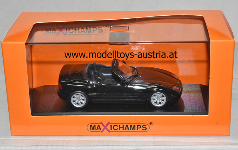 BMW Z1 Cabrio 1988 - 1991 schwarz 1:43
