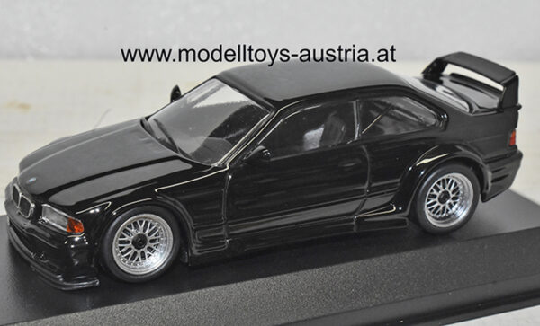 BMW E36 Coupe M3 GTR 1993 schwarz 1:43