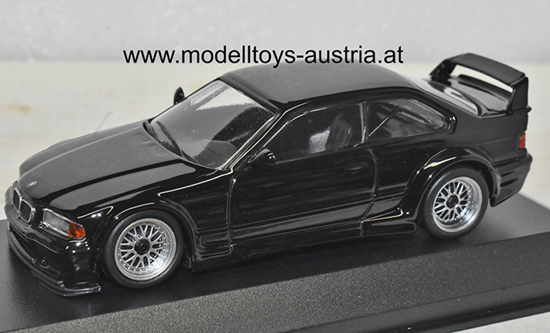 BMW E36 Coupe M3 GTR 1993 schwarz 1:43