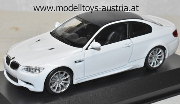 BMW E92 Coupe M3 2008 weiss / Carbon 1:43