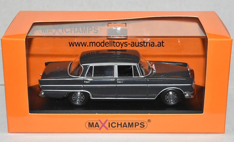 Mercedes Benz W112 Limousine 300 SE Lang 1963 dunkelgrau 1:43