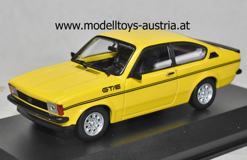 Opel Kadett C Coupe GT/E 1978 gelb 1:43