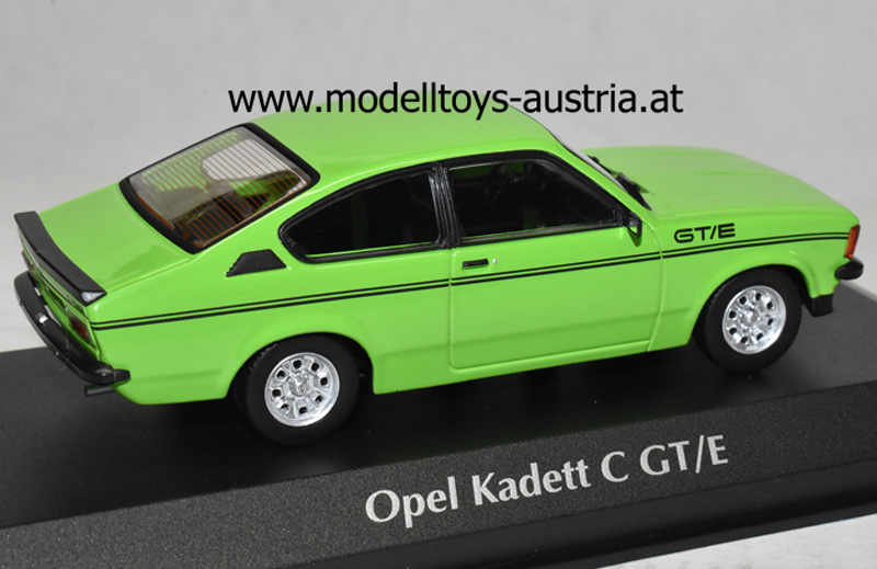 Opel Kadett C Coupe GT/E 1978 grün 1:43