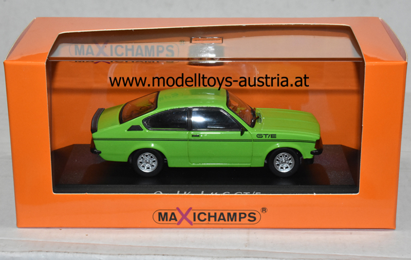 Opel Kadett C Coupe GT/E 1978 grün 1:43
