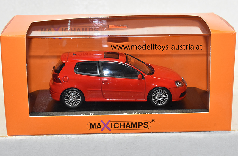 VW Golf V Golf 5 Limousine R32 2005 rot 1:43