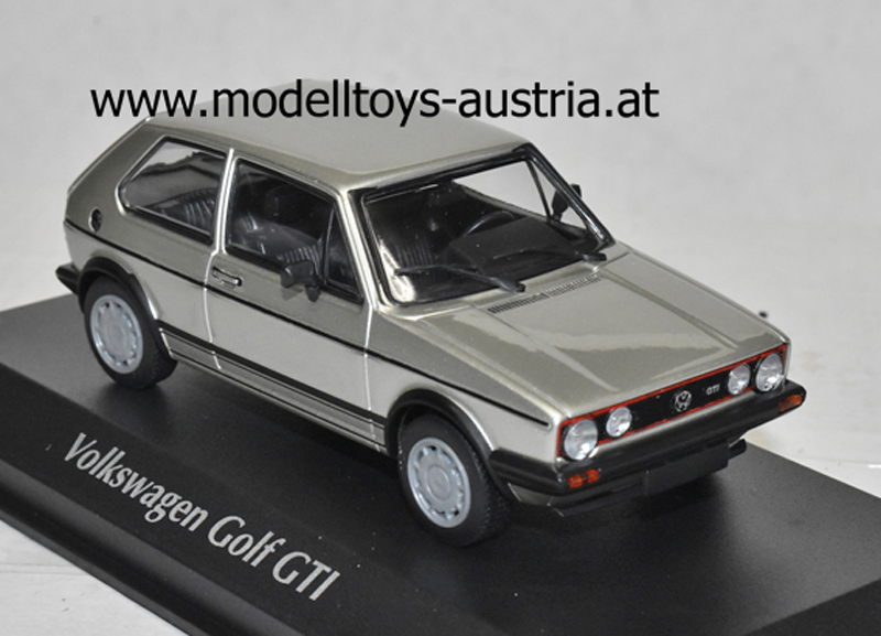 VW Golf I GTI 1983 silber metallik 1:43
