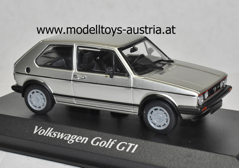 VW Golf I GTI 1983 silber metallik 1:43