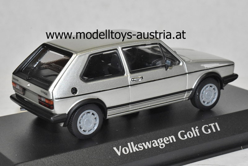 VW Golf I GTI 1983 silber metallik 1:43