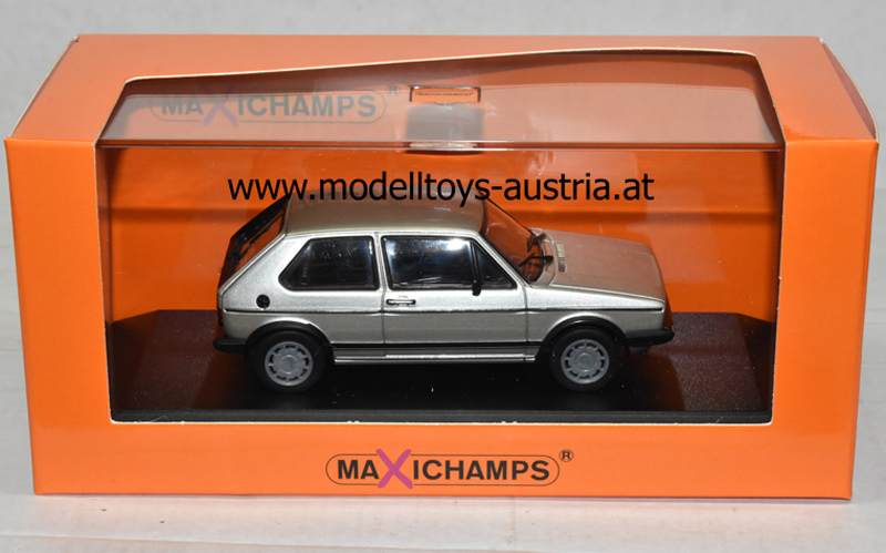 VW Golf I GTI 1983 silber metallik 1:43