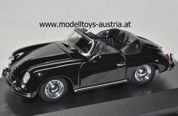 Porsche 356 A Cabrio 1956 schwarz 1:43