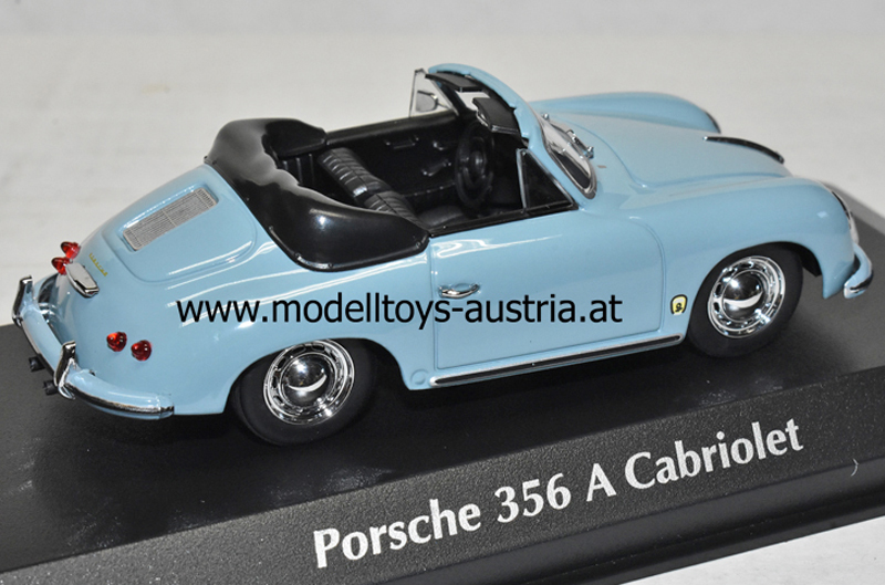 Porsche 356 A Cabrio 1956 hell blau 1:43