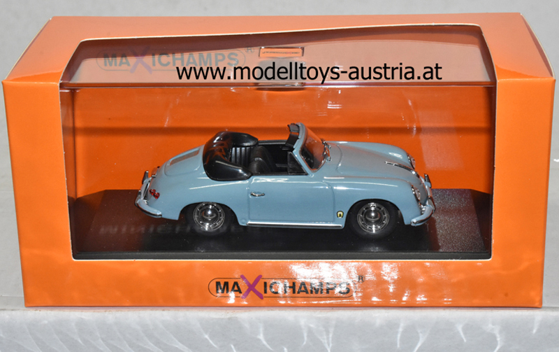Porsche 356 A Cabrio 1956 hell blau 1:43