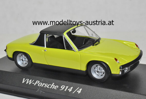 Porsche 914/4 1972 grün 1:43 VW Porsche 914