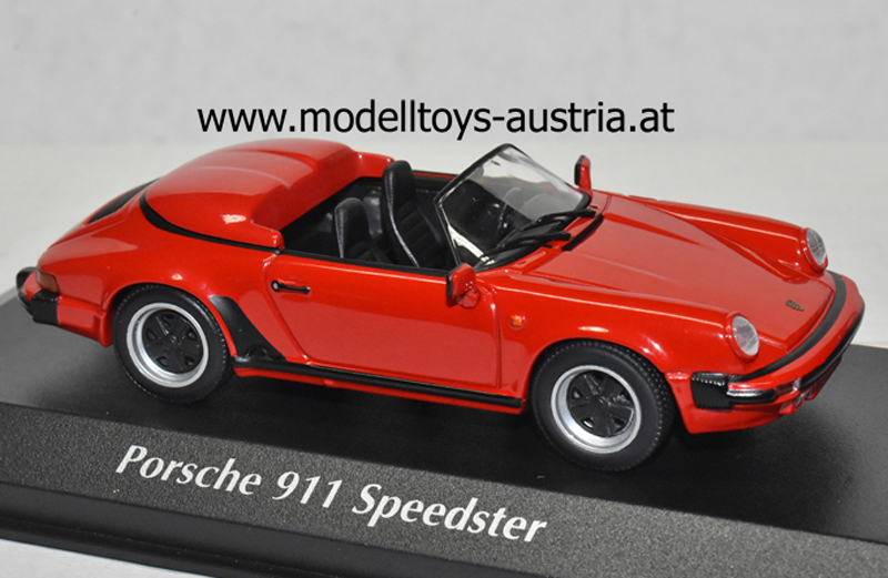 Porsche 911 G Modell Speedster 1988 rot 1:43