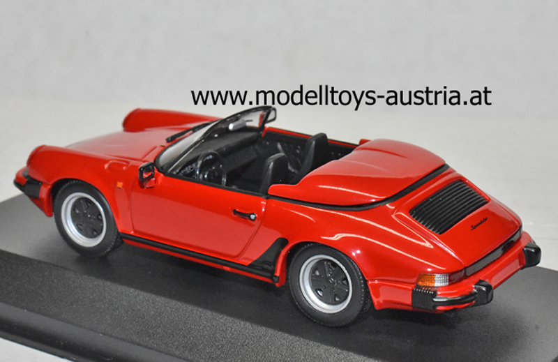 Porsche 911 G Modell Speedster 1988 rot 1:43