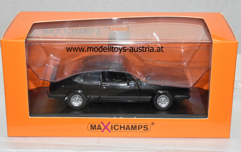 Ford Capri III S 1982 schwarz 1:43
