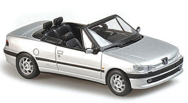 Peugeot 306 Cabrio 1998 silber metallik 1:43