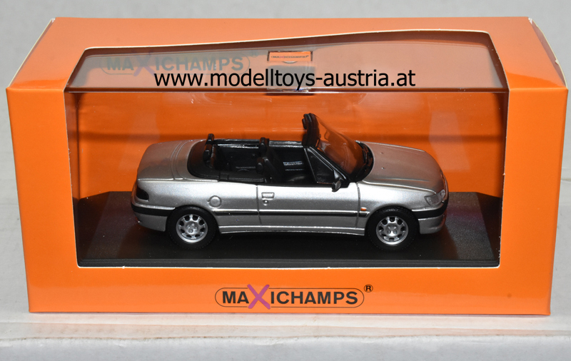 Peugeot 306 Cabrio 1998 silber metallik 1:43