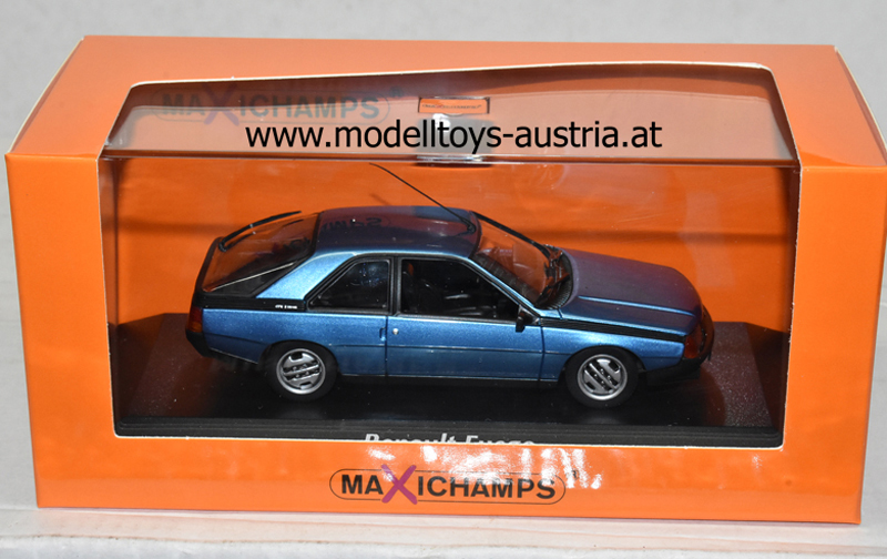 Renault Fuego 1984 blau metallik 1:43