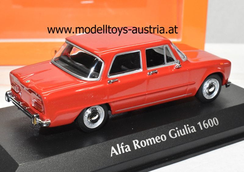 Alfa Romeo Giulia 1600 1970 rot 1:43