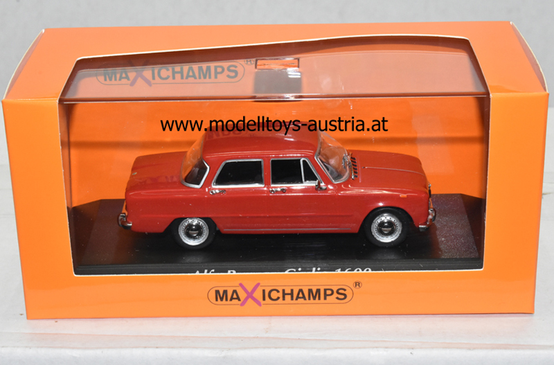 Alfa Romeo Giulia 1600 1970 rot 1:43