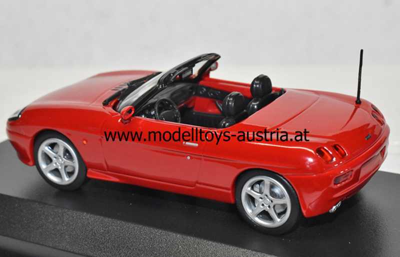 Fiat Barchetta Cabrio 1995 rot 1:43