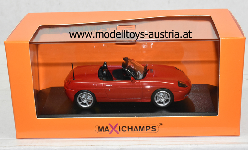 Fiat Barchetta Cabrio 1995 rot 1:43