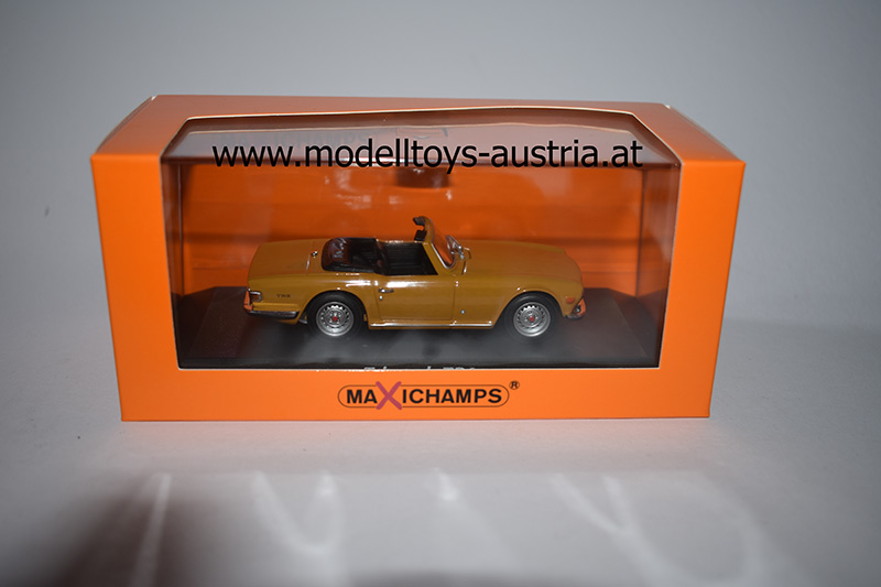 Triumph TR6 Cabrio 1968 - 1976 orange 1:43
