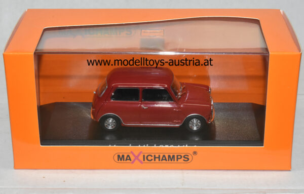 Mini 850 1960 rot 1:43
