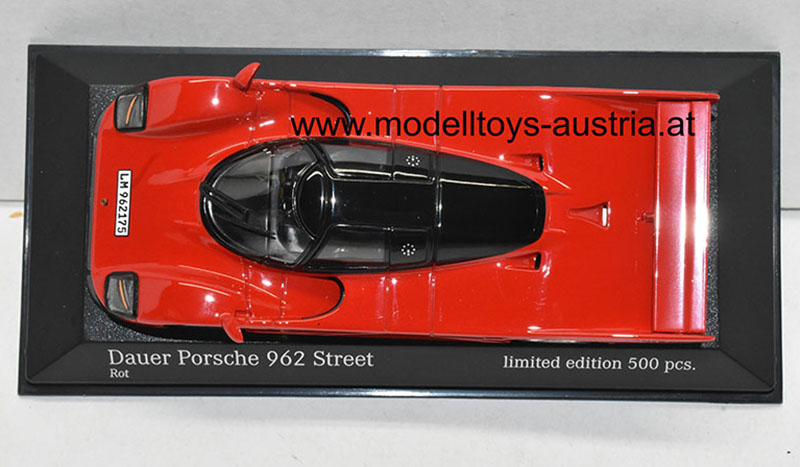 Dauer Porsche 962 Street 1994 rot 1:43
