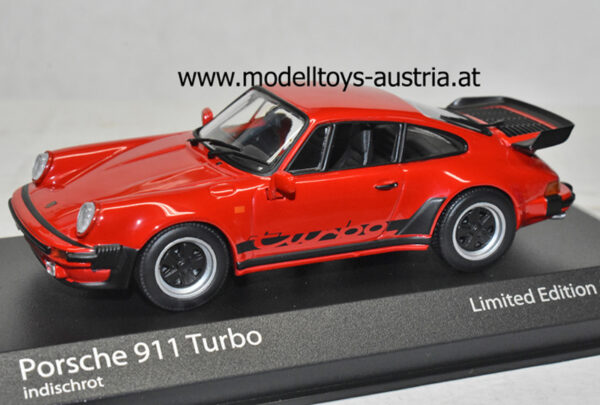 Porsche 911 930 Coupe Turbo G Modell 1979 rot 1:43