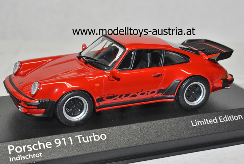 Porsche 911 930 Coupe Turbo G Modell 1979 rot 1:43