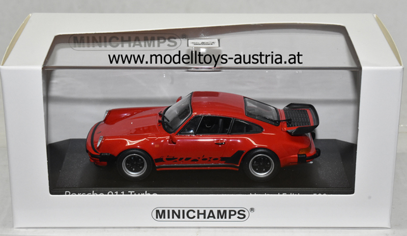 Porsche 911 930 Coupe Turbo G Modell 1979 rot 1:43