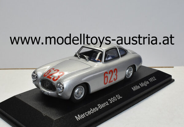 Mercedes Benz 300 SL 1952 Mille Miglia KLING / KLENG #623 1:43