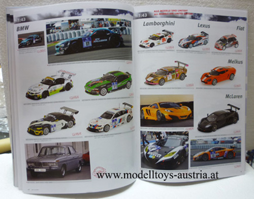 Minichamps Katalog 2014 Edition I RESIN Modelle