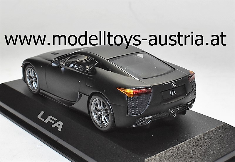Lexus LFA Coupe 2011 matt schwarz 1:43