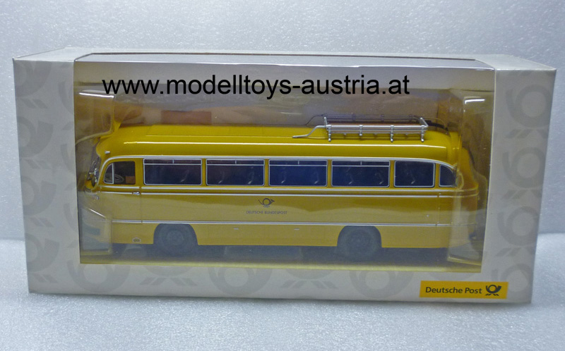 Mercedes Benz O321 H Post Citybus Deutsche Bundespost Postbus 1:43
