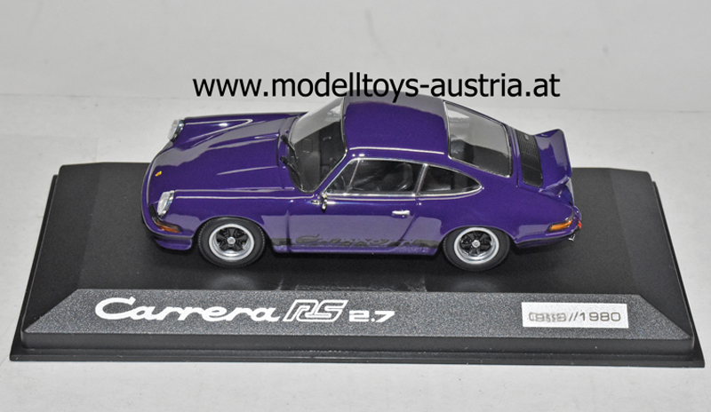 Porsche 911 Coupe Carrera RS 2.7 Lilac violett 1:43