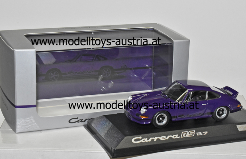 Porsche 911 Coupe Carrera RS 2.7 Lilac violett 1:43