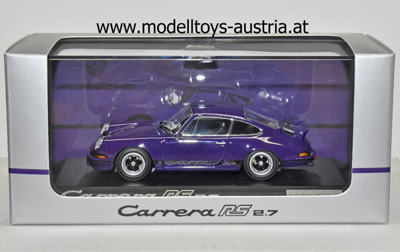 Porsche 911 Coupe Carrera RS 2.7 Lilac violett 1:43