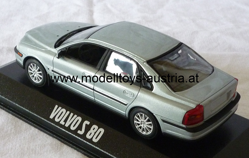 Volvo S80 Limousine Typ TS 1998 - 2006 silberblau metallik 1:43