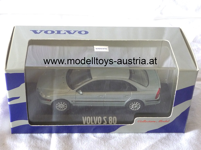 Volvo S80 Limousine Typ TS 1998 - 2006 silberblau metallik 1:43