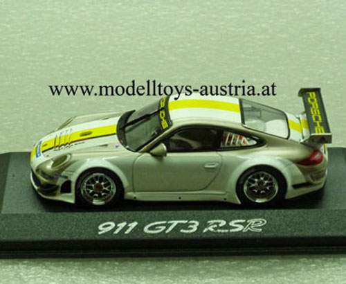 Porsche 911 997 Coupe GT3 RSR 2011 PRÄSENTATION Promo Test 1:43