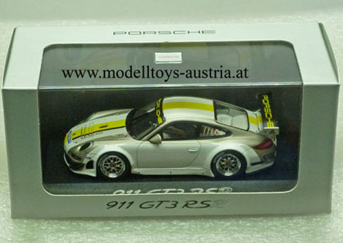 Porsche 911 997 Coupe GT3 RSR 2011 PRÄSENTATION Promo Test 1:43