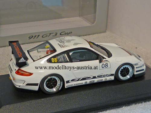 Porsche 911 997 Coupe GT3 2008 Porsche Cup PROMO CAR 1:43